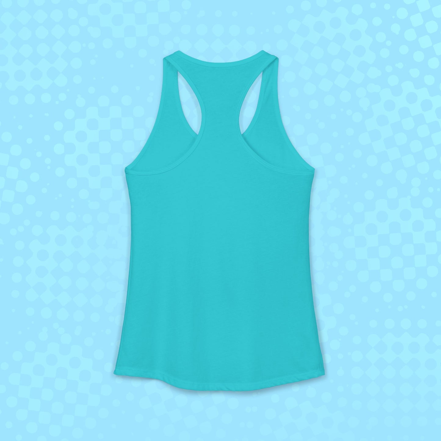 Crab Castle Racerback Tank Top — Sandcastle Beach Top