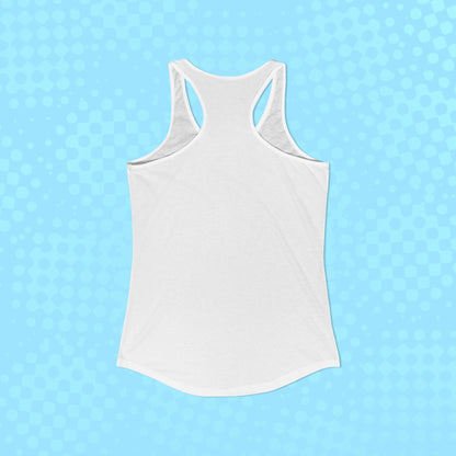 Crab Castle Racerback Tank Top — Sandcastle Beach Top