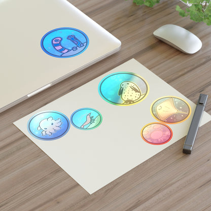 Ocean Friends Sticker Sheet — Cute Sea Creatures Sticker Set