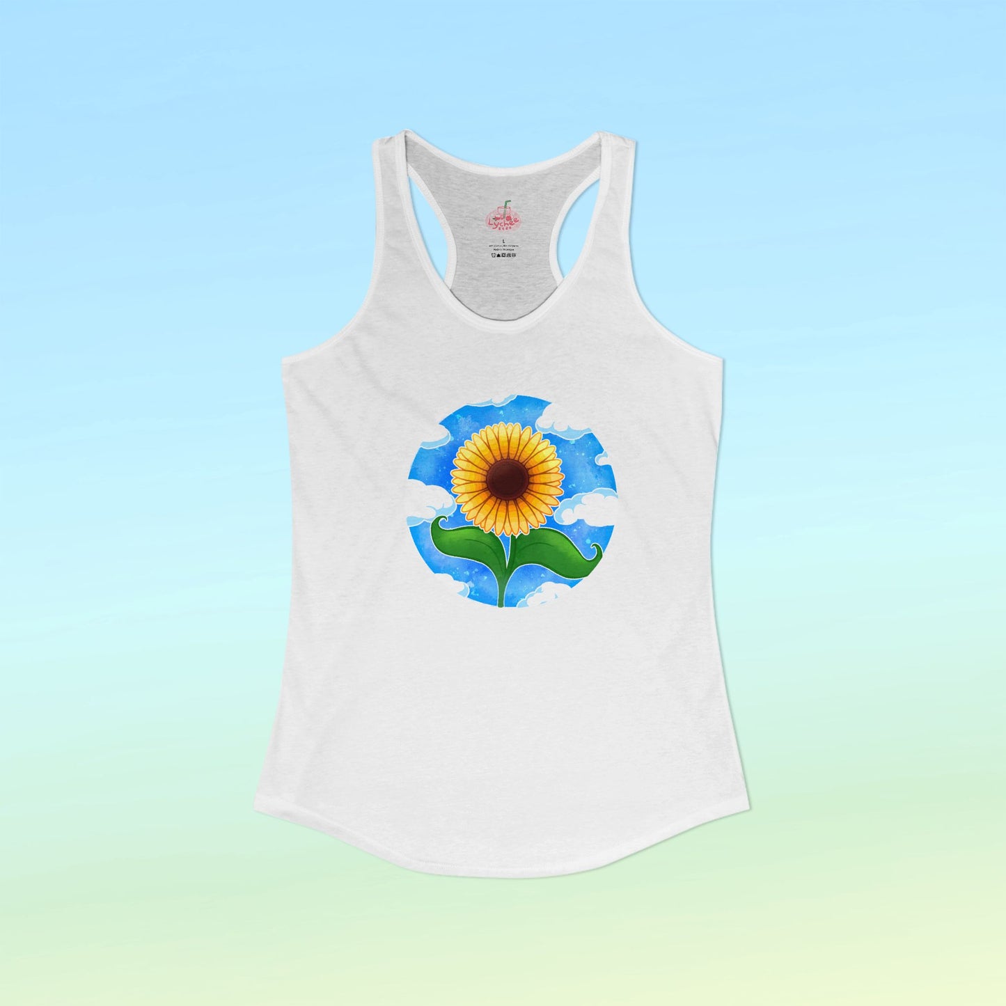 Sunflower Summer Racerback Tank