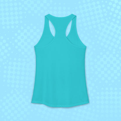 Crab Castle Racerback Tank Top — Sandcastle Beach Top