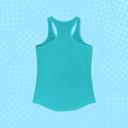 Crab Castle Racerback Tank Top — Sandcastle Beach Top