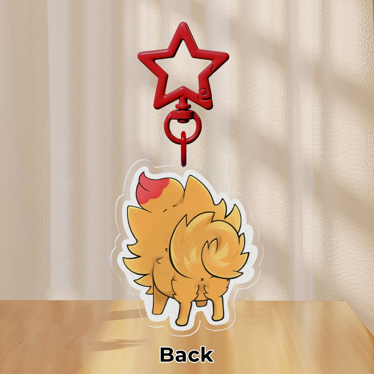 Pombon Rare bone! Double-sided Charm Keychain